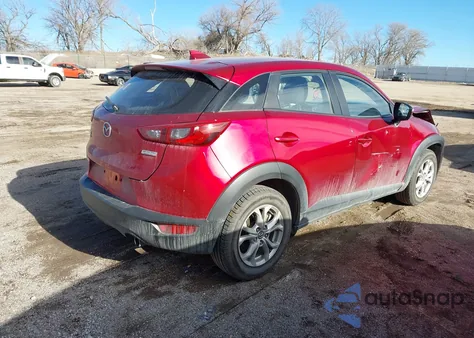 2019 Mazda Cx-3 Sport из США, поврежденный, VIN JM1DKFB75K0441148